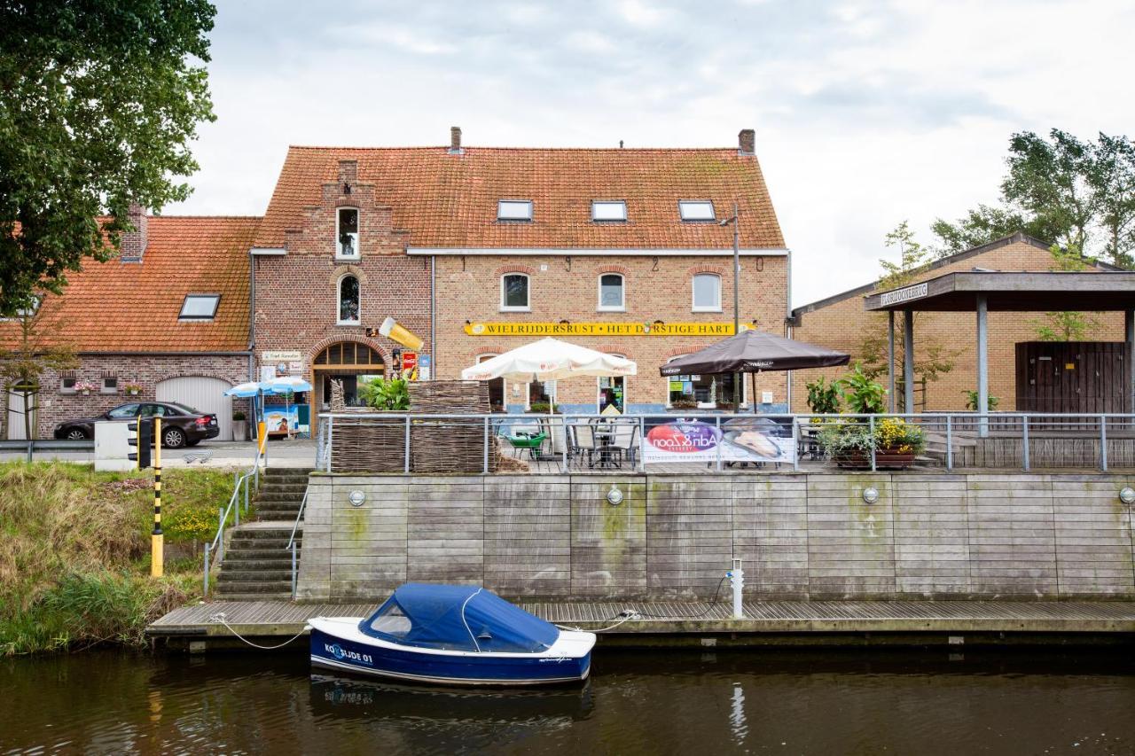 Wielrijdersrust Het Dorstige Hart Koksijde Kültér fotó